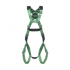 MSA 10206057, V-FORM Harness, Extra Small, Back D-Ring, Tongue Buckle Leg Straps Quick Connect Chest