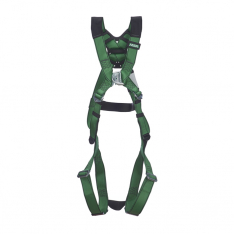MSA 10206077, V-FORM Harness, Extra Small, Back & Chest D-Rings, Qwik-Fit Leg Straps Quick Connect C