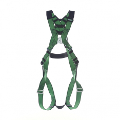 MSA 10207680, V-FORM Harness, Standard, Back D-Ring, Qwik-Fit Leg StrapsQuick Connect Chest Buckle