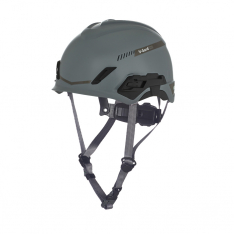 MSA-10219949, V-Gard H1 Safety Helmet, BiVent, Gray, Fas-Trac III Pivot, ANSI, CSA