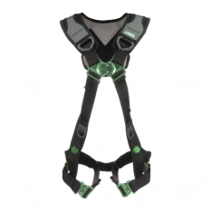 MSA 10239740, V-FLEX Harness, Standard, Back D-Ring, Quick Connect Leg Straps