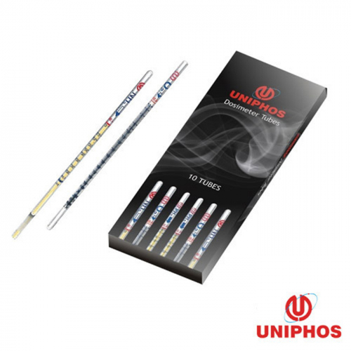 Uniphos LAC-5M, Acetone Dosimeter, 50 - 1500 ppm.hr, Uniphos Dosimeter Tubes