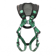MSA 10206088, V-FORM+ Harness, Extra Small, Back & Hip D-Rings, Tongue Buckle Leg Straps