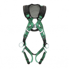 MSA 10206104, V-FORM+ Harness, Extra Small, Back & Hip D-Rings, Quick Connect Leg Straps