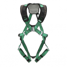 MSA 10206102, V-FORM+ Harness, Extra Large, Back D-Ring, Quick Connect Leg Straps