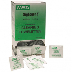 MSA 10022087, TOWELETTES, SPECTACLE CLEANING, 100/PKG
