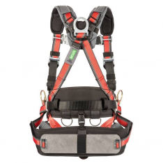 MSA 10112760, EVOTECH Tower Harness BP Back Hip Chest Ds, QC Legs QC Chest Padded Saddle Shoulder ST
