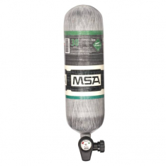 MSA 10183007, 4500 PSIG, 30-min., high-pressure carbon cylinder, threaded connection