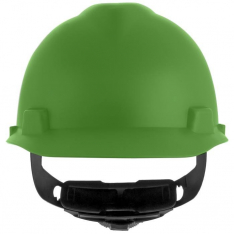 MSA 10203085, Matte Finish V-Gard Hard Hat with Fas-Trac III Suspension, Matte Green
