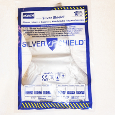 SilverShield Glove, Size 9, 10 Pair per package, 14.5 inch length, new old stock closeout.