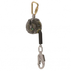 MSA 63203-00ACA, V-TEC CABLE PFL, 10' (3m), single-leg, 36CSN snaphook, steel carabiner (top), CSA Z