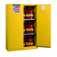 JUSTRITE 8945008, CABINET, FLAM W/CANS 45G MN YL