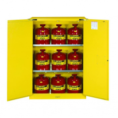 JUSTRITE 8945208, CABINET, FLAM W/CANS 45G SC YL