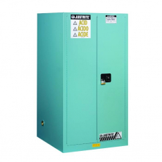 JUSTRITE 899022, CABINET, ACID SFTY 90G SC BLU