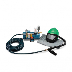 Allegro Industries 9285-01, One-Worker Low Pressure Nova 2000 Helmet System, 50' Airline Hose