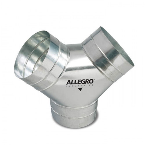 Allegro Industries 9500-Y, 8" Y-Duct Connector