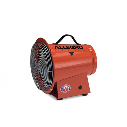 Allegro Industries 9513-05E, 8" AC Axial Explosion-Proof Blower, 220V/50Hz