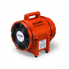 Allegro Industries 9538-E, 8" Plastic COM-PAX-IAL Blower, Explosion-Proof, 220V/50Hz