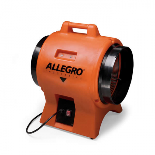 Allegro Industries 9539-12, 12" Industrial Plastic Blower
