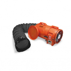 Allegro Industries 9548-15E, 12" Blower w/ 15' Ducting & Canister, EX, 220V/50Hz
