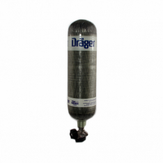 Draeger 4055698, 4500 PSI, 45 min, Carbon Composite Cylinder, Blue