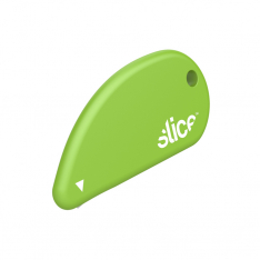Slice 200, Safety Cutter,  Ceramic Micro-Blade, Pillow Pack, Green