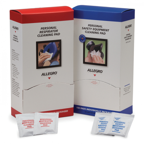 Allegro Industries 3001, Respirator Cleaning Pads, 3001