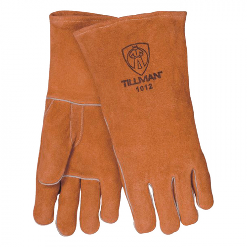 Tillman 1012, Slightly Select Shoulder Split Cowhide Stick Welders Gloves, 1012