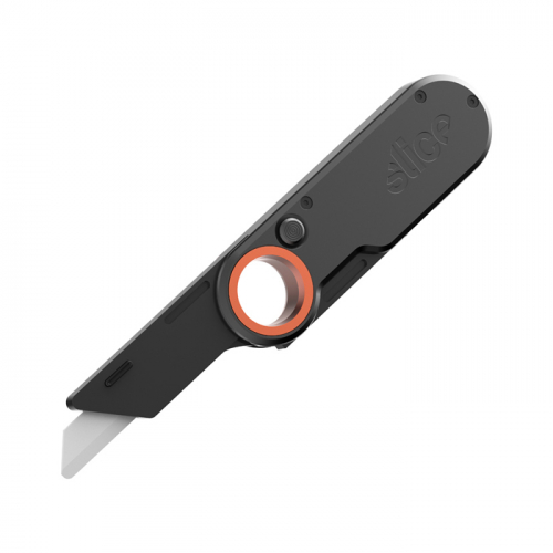 Slice 10562, Folding Utility Knife, replaceable 10526 blade, carded, single unit