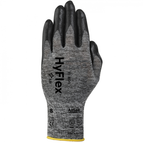 Ansell 11-801-7, Hyflex 11-801 Gloves, 11-801-7
