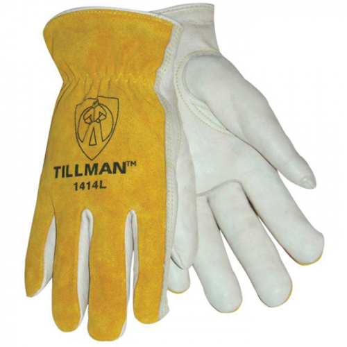 Tillman 1414L, 1414 Cowhide Drivers Gloves, 1414L