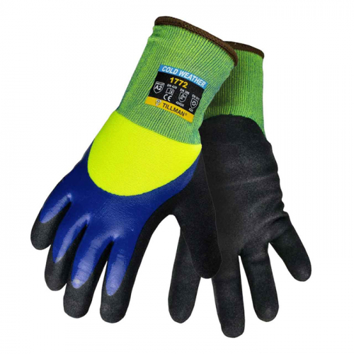 Tillman 1772L, Tillman 1772 Cold Weather High-Vis Work Gloves, 1772L