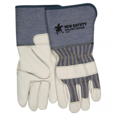 MCR Safety 1936-L, Mustang Leather Palm Gloves, 1936-L
