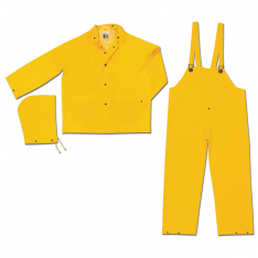 MCR Safety 2003-2X, Classic 3-Piece Rain Suit, 2003-2X