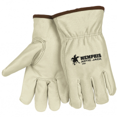 MCR Safety 3460-L, Artic Jack Insulated Premium Grain Pigskin Drivers Gloves, 3460-L