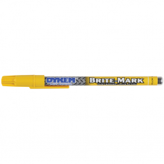 Dykem Brand 41006, BRITE-MARK Fine Tip - Yellow, 41006
