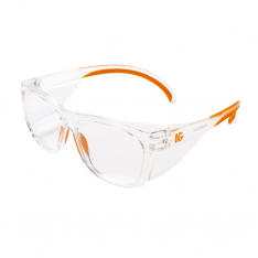 Kimberly-Clark Corporation 49301, Kleenguard Maverick Safety Glasses, Clear Anti-Fog lenses with Cle