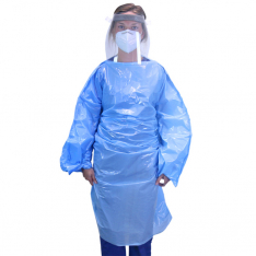 HexArmor 50027, 50027 Fluid-resistant Disposable Isolation Gown, 50027