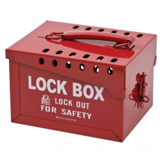 Brady 51171, Brady Portable Metal Group Lockout Box, 51171