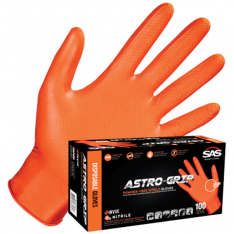 SAS Safety Corp. 66572, Astro-Grip Nitrile Gloves, 66572