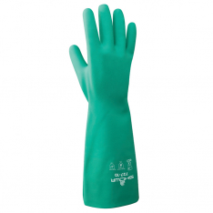 SHOWA 727-09, SHOWA Chemical-Resistant Nitrile Gloves, 727-09