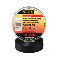 3M 80610833867, Scotch Professional Grade Vinyl Electrical Tape Super 88, 80610833867