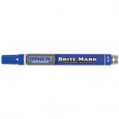 Dykem Brand 84001, BRITE-MARK Medium Tip - Blue, 84001
