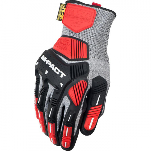 MechanixWear KHD-CR-008, Mechanix Wear KHD-CR M-Pact Knit CR5A5, Small, KHD-CR-008