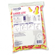 Honeywell LL-LS4-REFILL, Laser Lite Earplugs, Refill Bag, 1 zip top bag of 200 pair, LL-LS4-REFILL