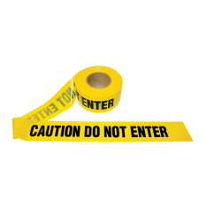Cordova Safety Products T15102, Barricade Tape with CAUTION DO NOT ENTER Legend, T15102