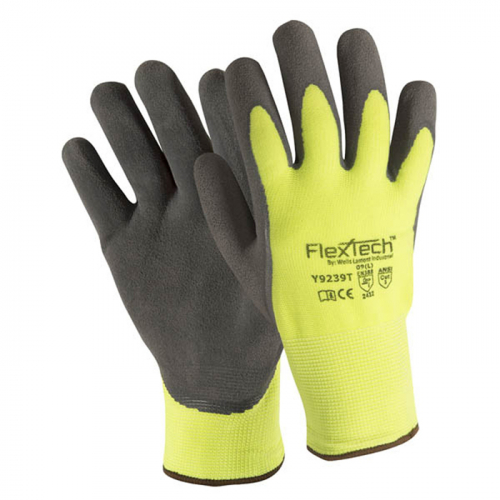 Wells Lamont Y9239T-M, Wells Lamont Y9239T Thermal Hi-Vis
Synthetic Shell with Latex Palm, Y9239T-M