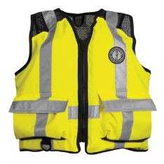 MUSTANG SURVIVAL MV1254T3-239, MV1254T3-239-L/XL-216 VEST STYLE PFD TYPE III SIZE L/XL