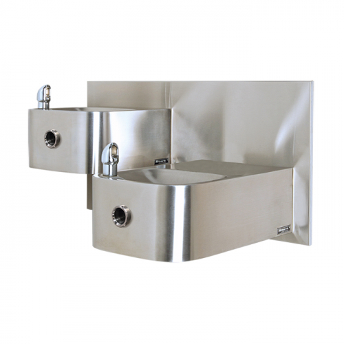 Haws 1119HO2, Wall Mount ADA Touchless Dual Fountain