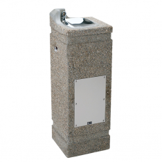 Haws 3121FR, Freeze-Resistant Concrete Pedestal Fountain